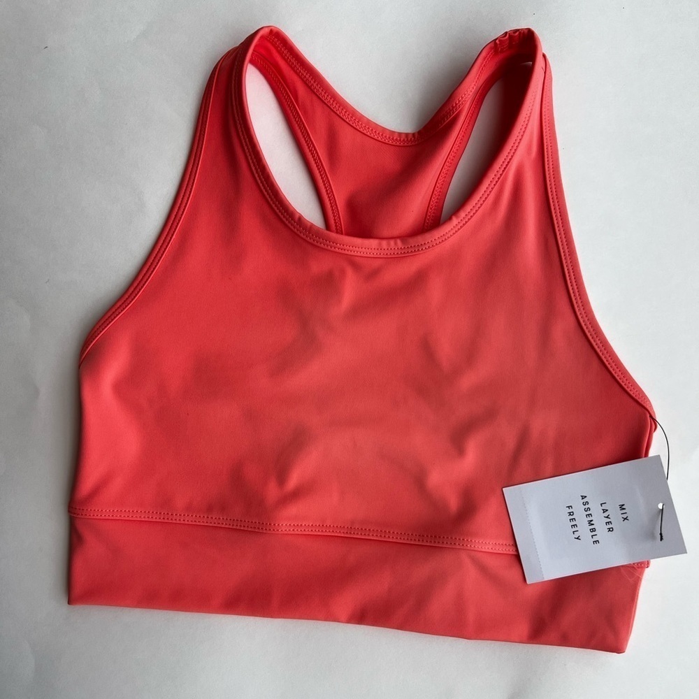Free Assembly Active Crop Top size L(10/12) y size XXL (18) girls Orange